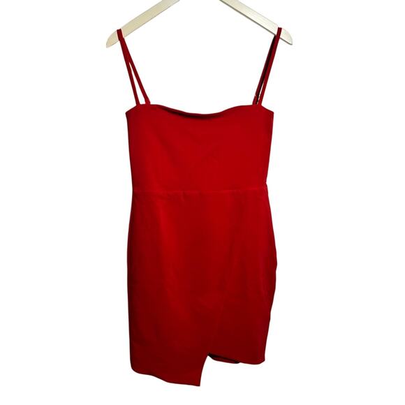 NOOKIE Dress Women M In Red Flame The Billie Mini Going Out Party Cocktail NWT - Picture 1 of 9
